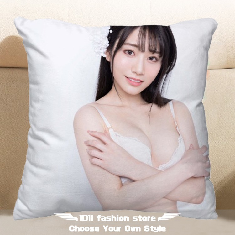 全新 AV女優 S1 河北彩花 河北彩伽 かわきた さいか 方形抱枕 枕頭 抱枕 午睡枕 娃娃 CG-05-規格圖8