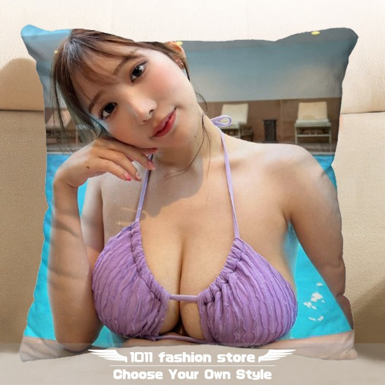 全新 AV女優 S1 小宵虎南 小宵 こなん 方形抱枕 枕頭 抱枕 午睡枕 娃娃 CM-01-規格圖4