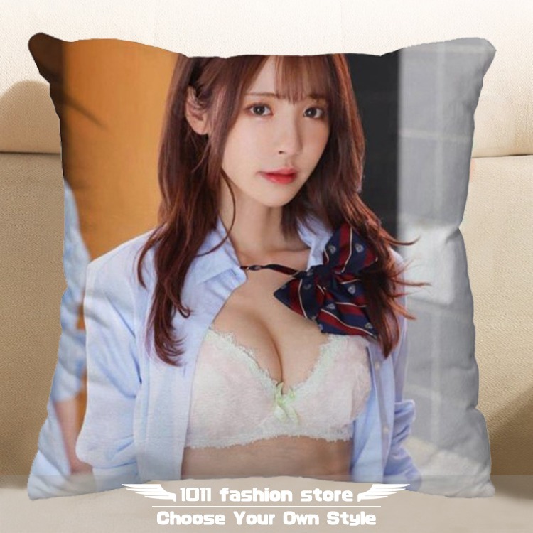 全新 AV女優 桃乃木香奈 桃乃木かな 桃乃木 方形抱枕 枕頭 抱枕 午睡枕 娃娃 IPZ-001-規格圖8