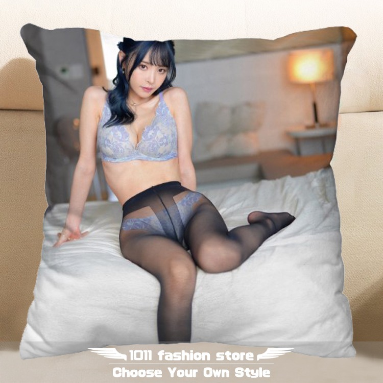 全新 AV女優 桃乃木香奈 桃乃木かな 桃乃木 方形抱枕 枕頭 抱枕 午睡枕 娃娃 IPZ-008-規格圖8