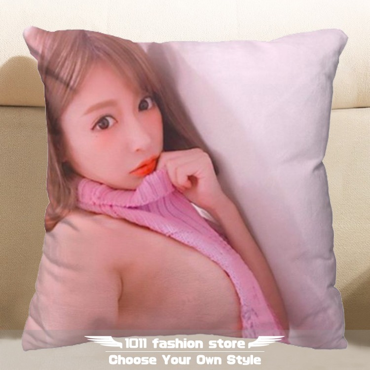 全新 AV女優 明日花綺羅 明日花キララ 方形抱枕 枕頭 抱枕 午睡枕 娃娃 S1-004-規格圖5