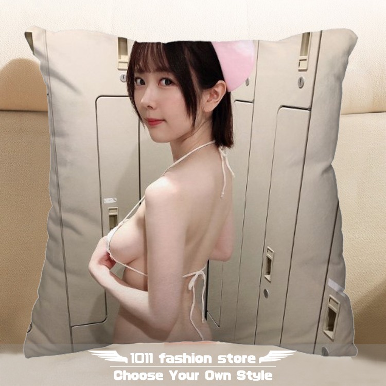 全新 Moodyz AV女優 水卜櫻 水卜さくら 方形抱枕 枕頭 抱枕 午睡枕 娃娃 MD-001-細節圖3