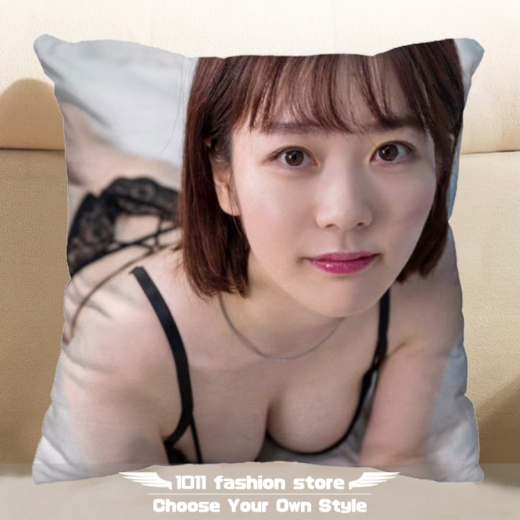 全新 Moodyz AV女優 水卜櫻 水卜さくら 方形抱枕 枕頭 抱枕 午睡枕 娃娃 MD-005-規格圖6