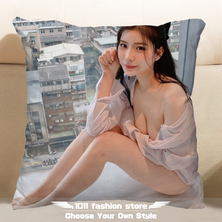 全新 AV女優 魔鏡號25週年 神木麗 方形抱枕 枕頭 抱枕 午睡枕 娃娃 SODstar SO-007-細節圖4