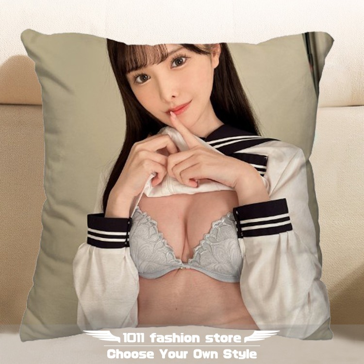 全新 AV女優 Moodyz 新有菜 橋本有菜 方形抱枕 枕頭 抱枕 午睡枕 娃娃 MZ-06-規格圖6