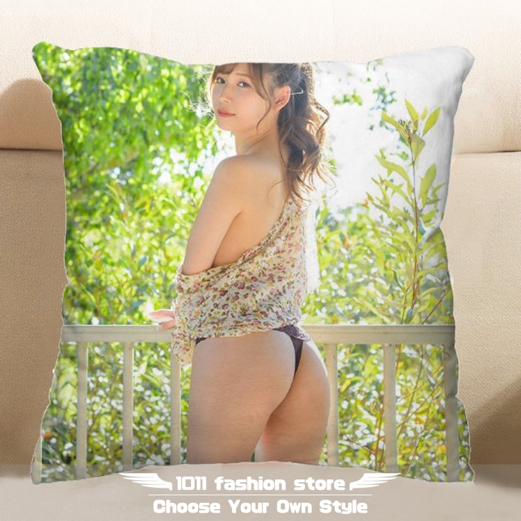 全新 AV女優 明里紬 明里つむぎ 方形抱枕 枕頭 抱枕 午睡枕 娃娃 AT-003-規格圖8