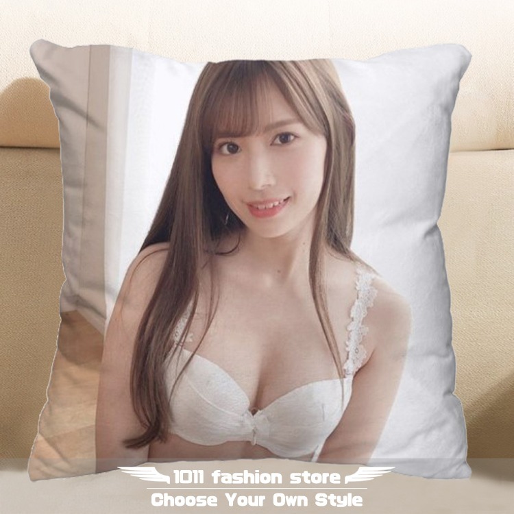 全新 AV女優 明里紬 明里つむぎ 方形抱枕 枕頭 抱枕 午睡枕 娃娃 AT-004-規格圖8