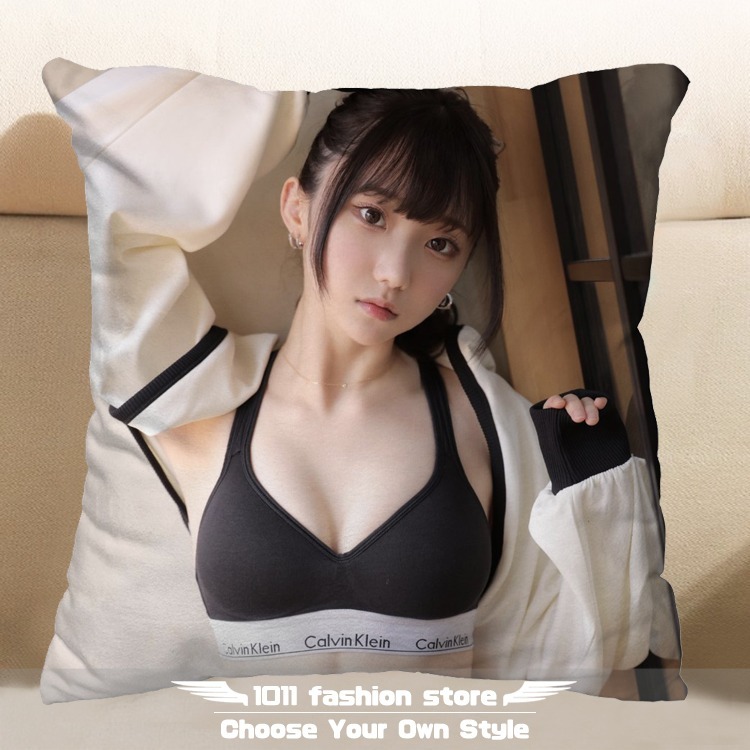 全新 AV女優 FALENO 絵恋空 方形抱枕 枕頭 抱枕 午睡枕 靠枕 娃娃 EC-03-細節圖3