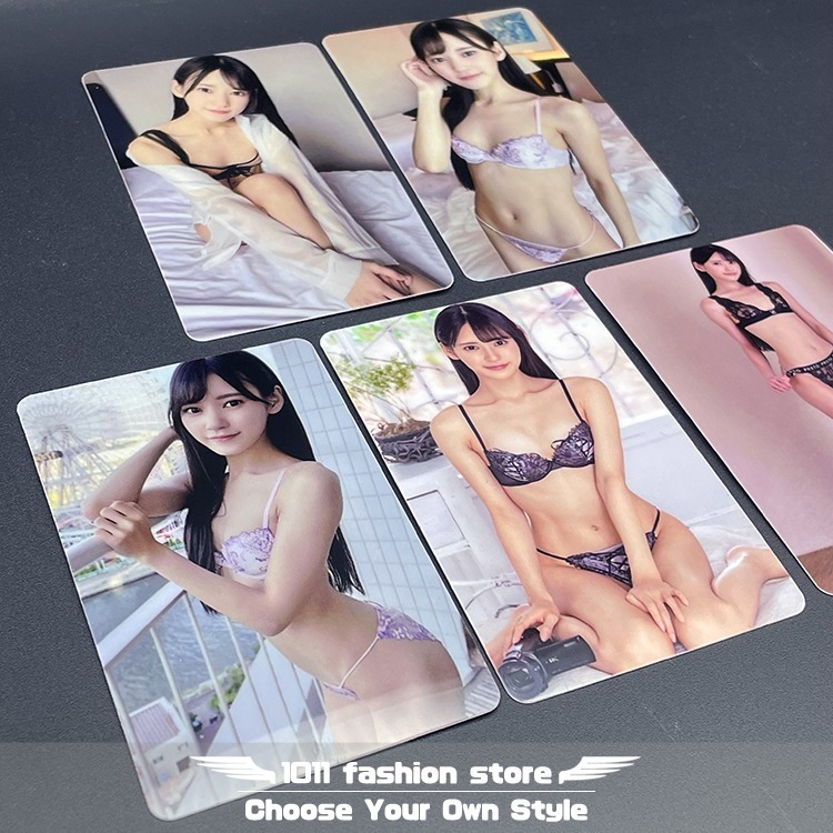 全新 AV女優 八掛海 八掛うみ 限量 悠遊卡 icash 一卡通 限量卡貼 一組5張 PR-004-細節圖4