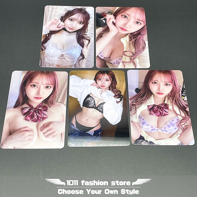 全新 AV女優 齋藤亞美里 斎藤あみり悠遊卡 icash 一卡通 限量卡貼 一組5張 Am-01-規格圖6