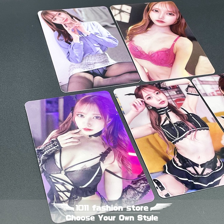 全新 AV女優 齋藤亞美里 斎藤あみり悠遊卡 icash 一卡通 限量卡貼 一組5張 Am-02-細節圖4