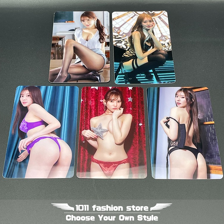 限量 全新 AV女優 楓富愛 楓ふうあ 悠遊卡 icash 一卡通 限量卡貼 一組5張 FLC-02-細節圖3
