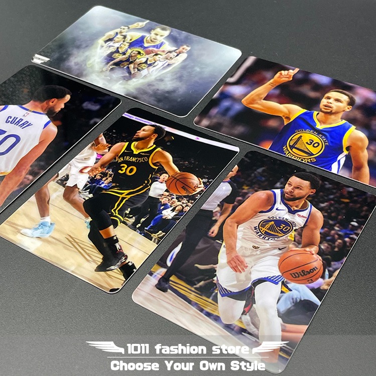 NBA 金洲勇士 柯瑞 Stephen Curry 悠遊卡 icash 一卡通 限量卡貼 一組5張 SC-002-細節圖5