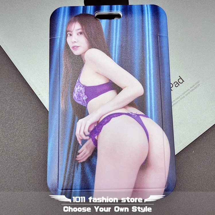 全新 AV女優 楓富愛 楓ふうあ 滑蓋式 名片夾 信用卡 卡套 證件套 證件夾 悠遊卡套 識別證 FUA-01-規格圖5