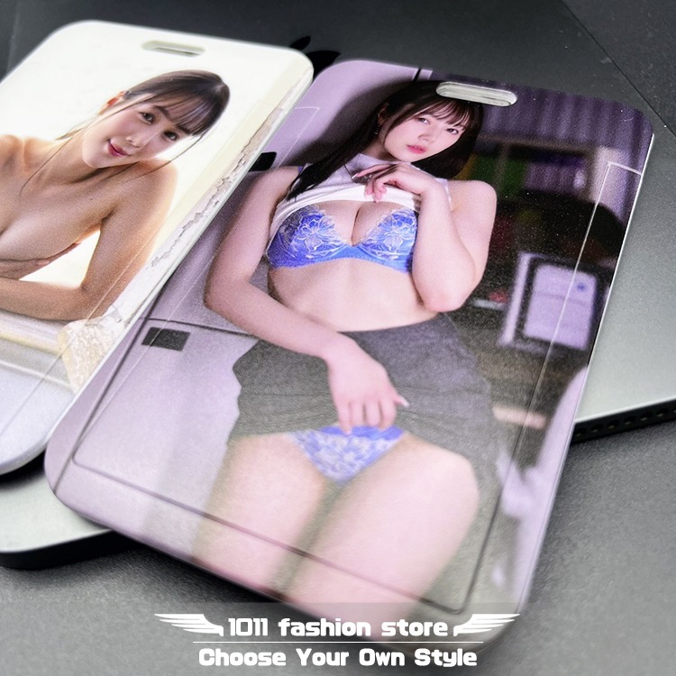 全新 AV女優 涼森玲夢 涼森れむ 滑蓋式 名片夾 信用卡 卡套 證件套 證件夾 悠遊卡套 識別證 SRA-001-細節圖3