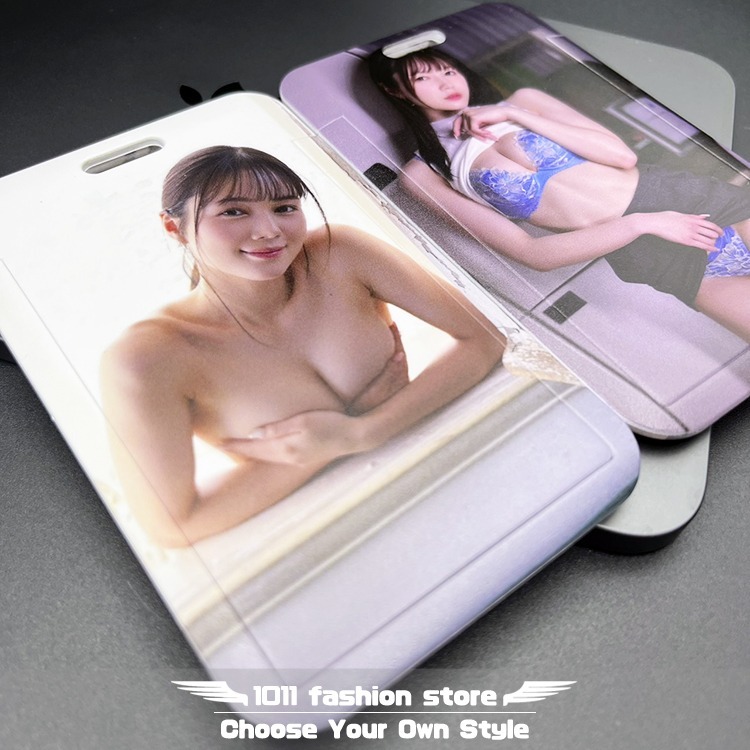 全新 AV女優 涼森玲夢 涼森れむ 滑蓋式 名片夾 信用卡 卡套 證件套 證件夾 悠遊卡套 識別證 SRA-001-細節圖4