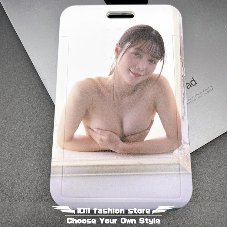 全新 AV女優 涼森玲夢 涼森れむ 滑蓋式 名片夾 信用卡 卡套 證件套 證件夾 悠遊卡套 識別證 SRA-002-規格圖5