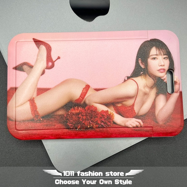 全新 AV女優 S1 河北彩花 河北彩伽 滑蓋式 名片夾 信用卡 卡套 證件套 證件夾 悠遊卡套 識別證 KSA-02-規格圖6