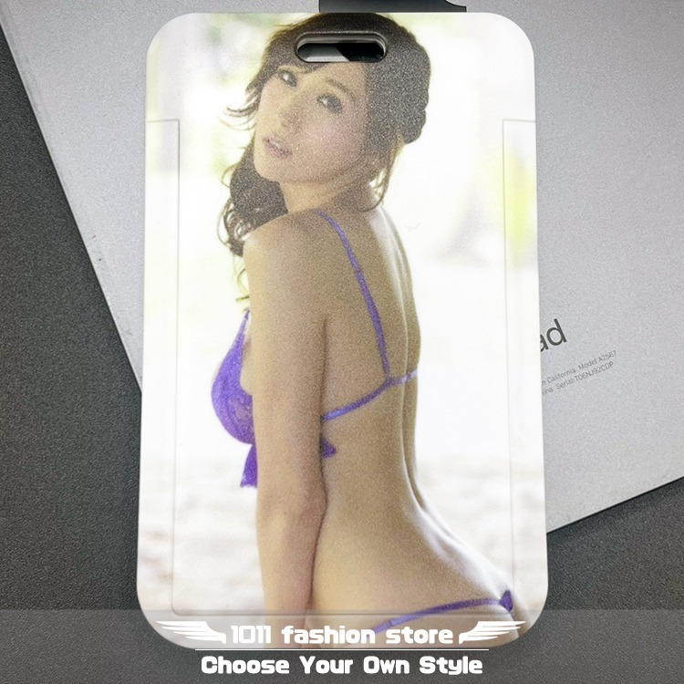 全新 AV女優 JULIA じゅりあ 滑蓋式 名片夾 信用卡 卡套 證件套 證件夾 悠遊卡套 識別證 JLA-01-細節圖2