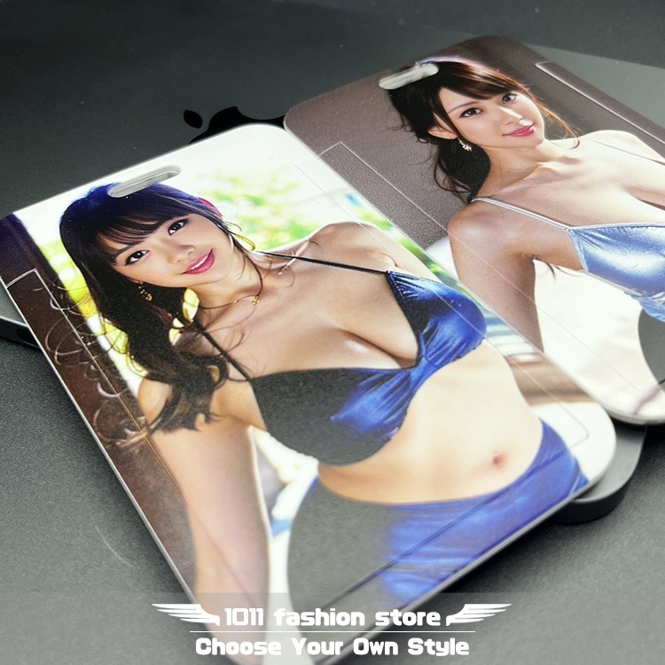 AV女優 安齋拉拉 宇都宮紫苑 RION 滑蓋式 名片夾 信用卡 卡套 證件套 證件夾 悠遊卡套 識別證 ANC-01-細節圖4