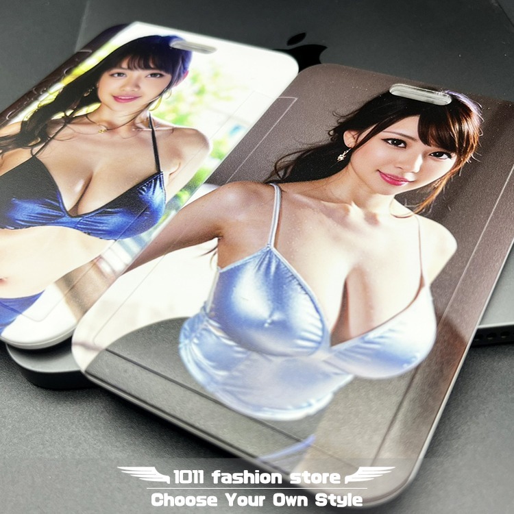 AV女優 安齋拉拉 宇都宮紫苑 RION 滑蓋式 名片夾 信用卡 卡套 證件套 證件夾 悠遊卡套 識別證 ANC-02-細節圖3