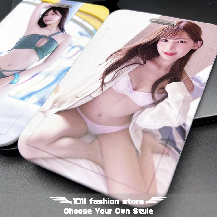 全新 AV女優 明里紬 明里つむぎ 滑蓋式 名片夾 信用卡 卡套 證件套 證件夾 悠遊卡套 識別證 ATA-02-細節圖3