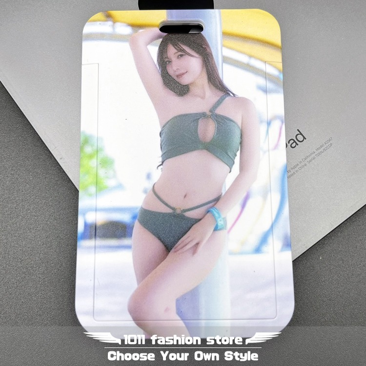 全新 AV女優 明里紬 明里つむぎ 滑蓋式 名片夾 信用卡 卡套 證件套 證件夾 悠遊卡套 識別證 ATA-02-規格圖5