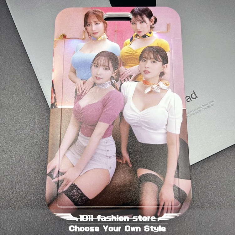 AV女優 小宵虎南 三上悠亞 葵司 山手梨愛 滑蓋式 名片夾 卡套 證件套 證件夾 悠遊卡套 識別證 HOA-01-規格圖4