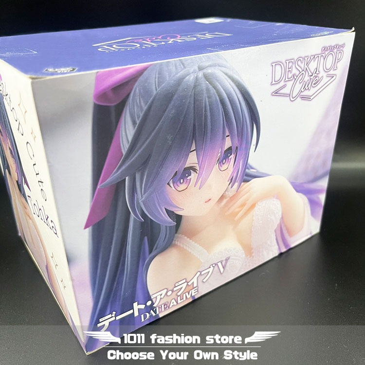 全新 日版 TAITO 約會大作戰 Desktop Cute 夜刀神十香 睡衣ver 公仔 景品-細節圖3