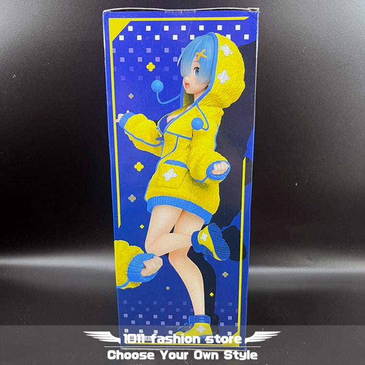 全新 日版 TAITO RE:從零開始的異世界生活 雷姆 絨毛連帽外套ver 公仔 景品-細節圖2