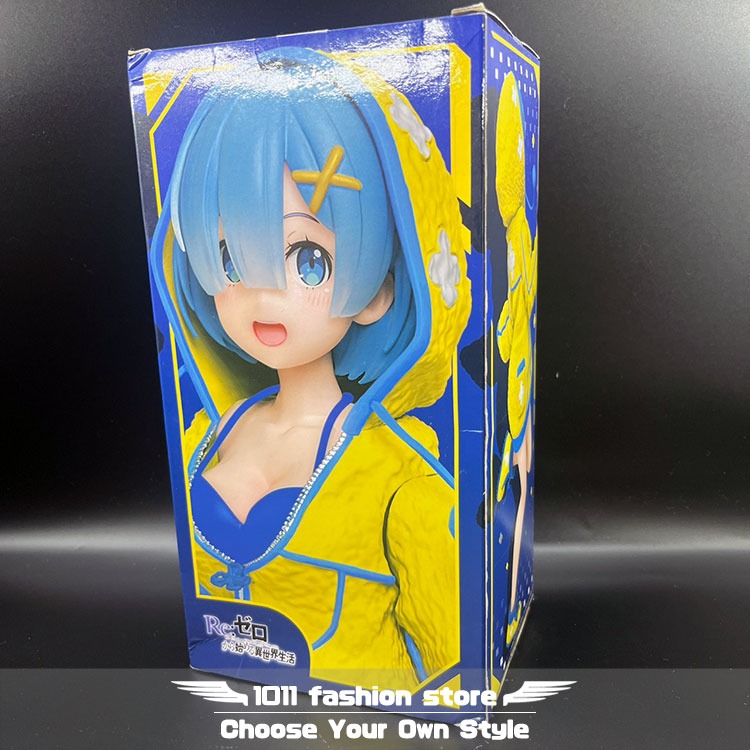 全新 日版 TAITO RE:從零開始的異世界生活 雷姆 絨毛連帽外套ver 公仔 景品-細節圖3