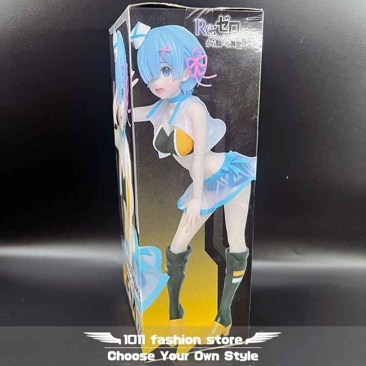 全新 日版 正版 雷姆 賽車女郎 TAITO REM 從零開始的異世界生活 公仔 景品-細節圖2