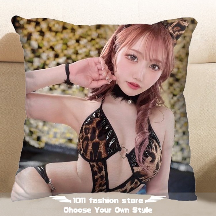 全新 AV女優 齋藤亞美里 斎藤あみり方形抱枕 枕頭 抱枕 午睡枕 娃娃 Amp-01-規格圖3