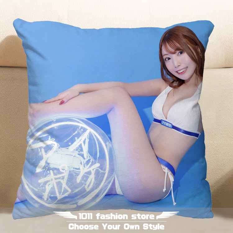 全新 AV女優 小惡魔女孩 西宮夢 西宮ゆめ 方形抱枕 枕頭 抱枕 午睡枕 娃娃 IP-003-細節圖3