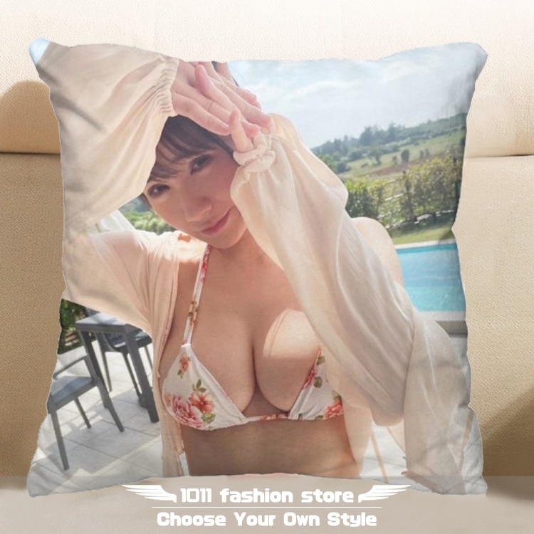 全新 AV女優 S1 山手梨愛 やまて りあ 方形抱枕 枕頭 抱枕 午睡枕 娃娃 YRB-04-規格圖5