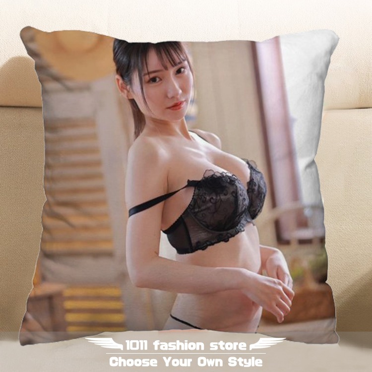 全新 AV女優 S1 山手梨愛 やまて りあ 方形抱枕 枕頭 抱枕 午睡枕 娃娃 YRB-05-細節圖3