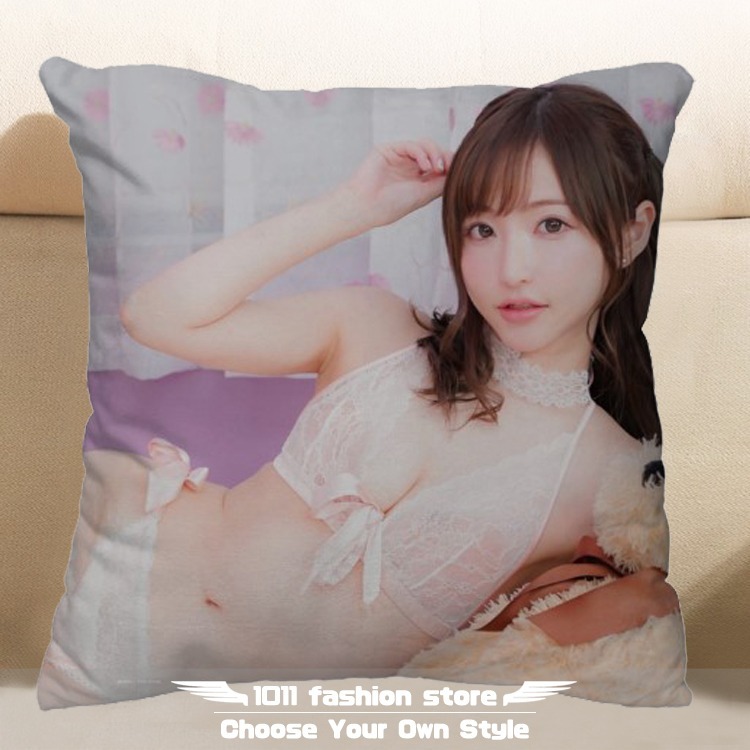 全新 AV女優 天使萌 天使 もえ方形抱枕 枕頭 抱枕 午睡枕 靠枕 娃娃 FEO-005-規格圖6