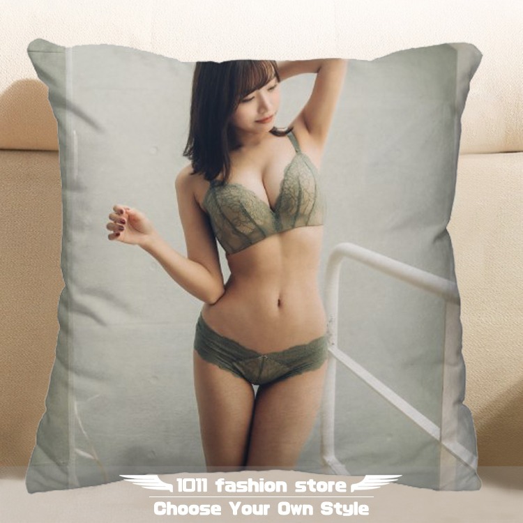 全新 AV女優 S1 本鄉愛 二階堂夢 方形抱枕 枕頭 抱枕 午睡枕 娃娃 BT-004-規格圖5