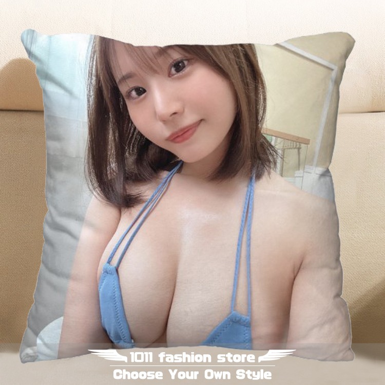 全新 AV女優 S1 本鄉愛 二階堂夢 方形抱枕 枕頭 抱枕 午睡枕 娃娃 BT-005-細節圖3