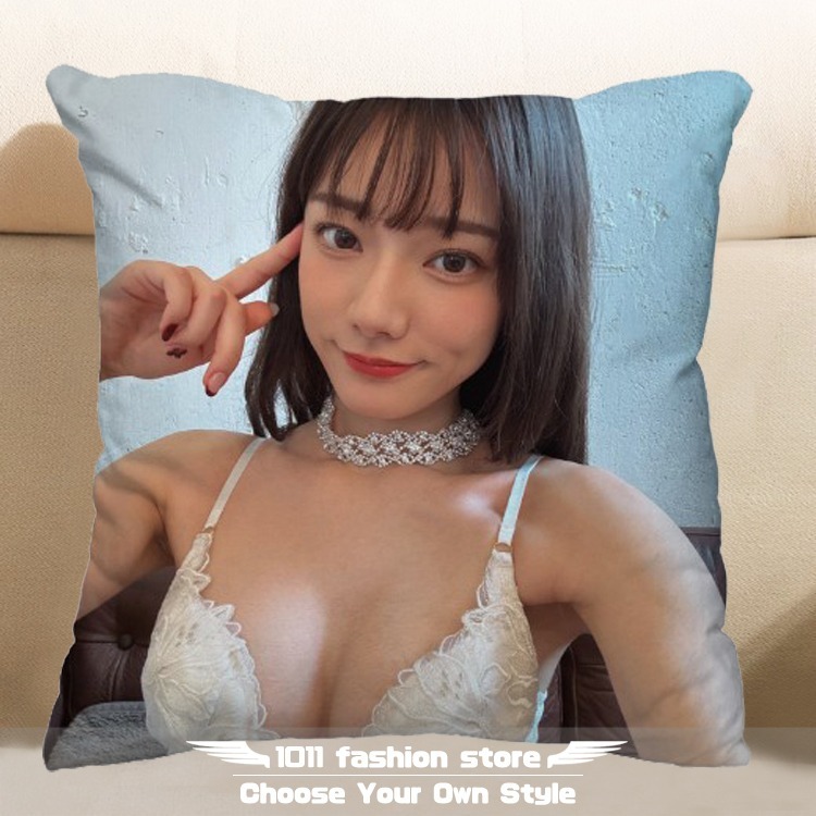 全新 Moodyz AV女優 宮下玲奈 方形抱枕 枕頭 抱枕 午睡枕 娃娃 RM-001-規格圖3