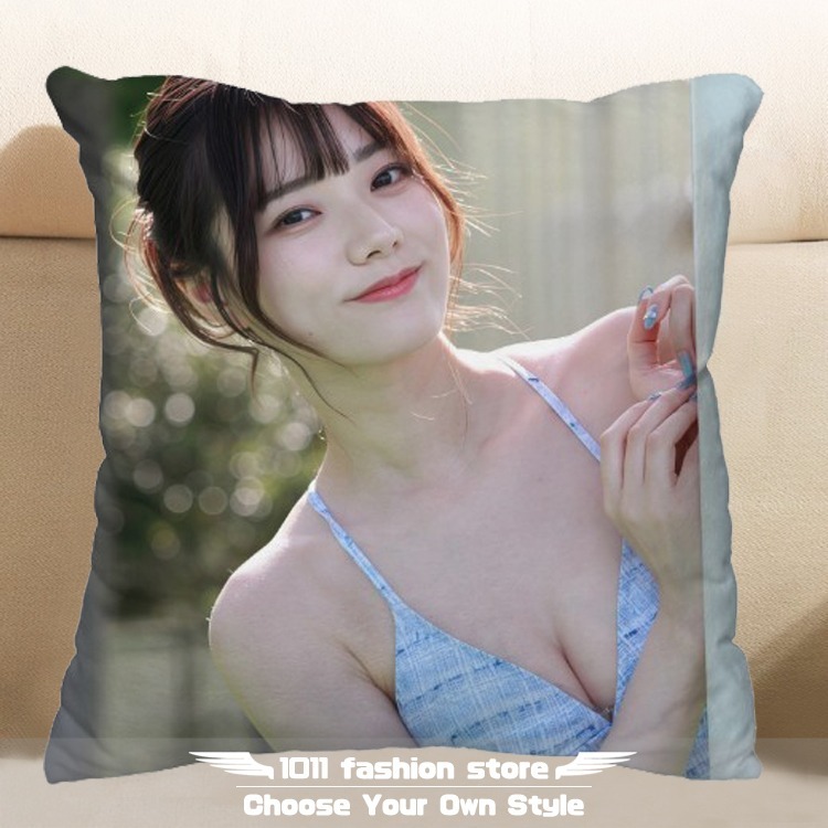 全新 Moodyz AV女優 宮下玲奈 方形抱枕 枕頭 抱枕 午睡枕 娃娃 RM-003-細節圖2