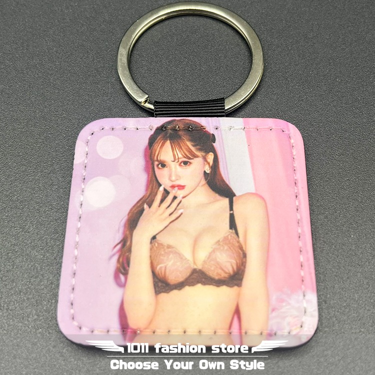 AV女優 S1 SKE48 三上悠亞 皮革 鑰匙圈 鑰匙釦 鑰匙扣 吊飾 SKK-01-細節圖2