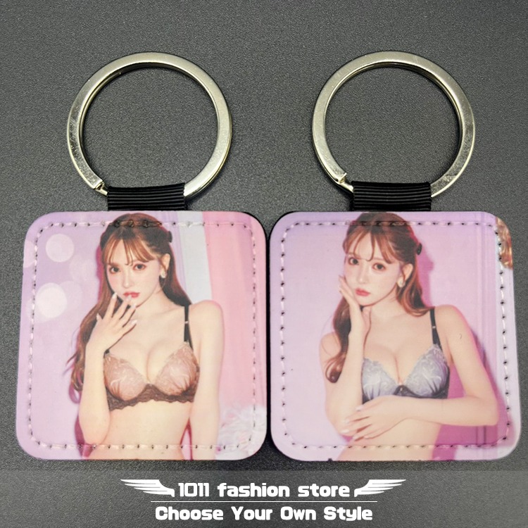 AV女優 S1 SKE48 三上悠亞 皮革 鑰匙圈 鑰匙釦 鑰匙扣 吊飾 SKK-01-細節圖4