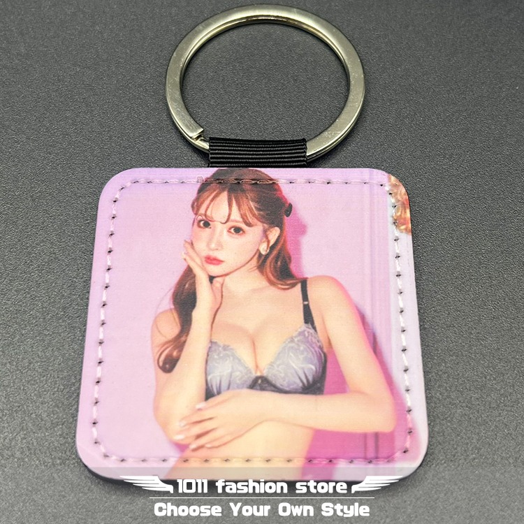 AV女優 S1 SKE48 三上悠亞 皮革 鑰匙圈 鑰匙釦 鑰匙扣 吊飾 SKK-01-規格圖4