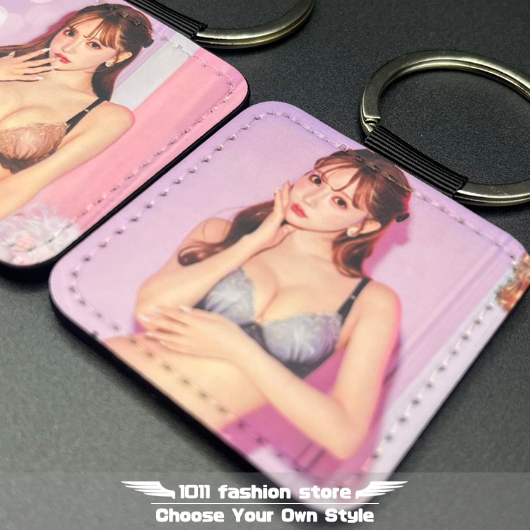 AV女優 S1 SKE48 三上悠亞 皮革 鑰匙圈 鑰匙釦 鑰匙扣 吊飾 SKK-02-細節圖3