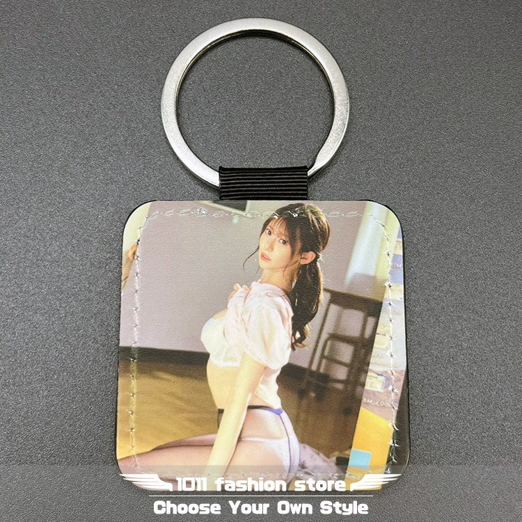 全新 AV女優 楓富愛 楓ふうあ 皮革 鑰匙圈 鑰匙釦 鑰匙扣 吊飾 FLK-001-規格圖6