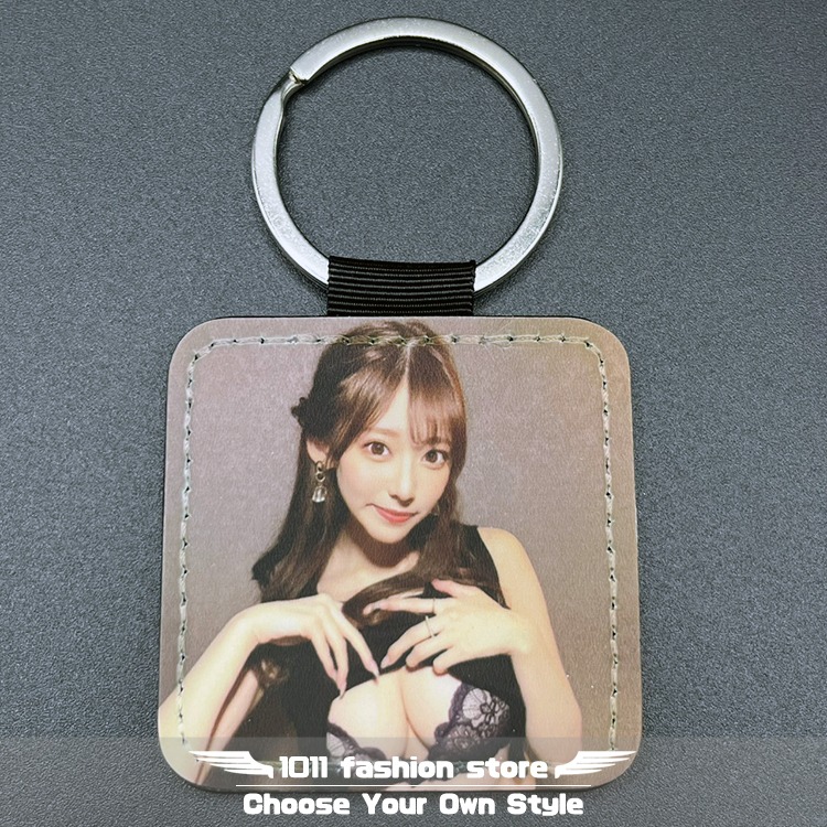 全新 AV女優 楓富愛 楓ふうあ 皮革 鑰匙圈 鑰匙釦 鑰匙扣 吊飾 FLK-002-規格圖6