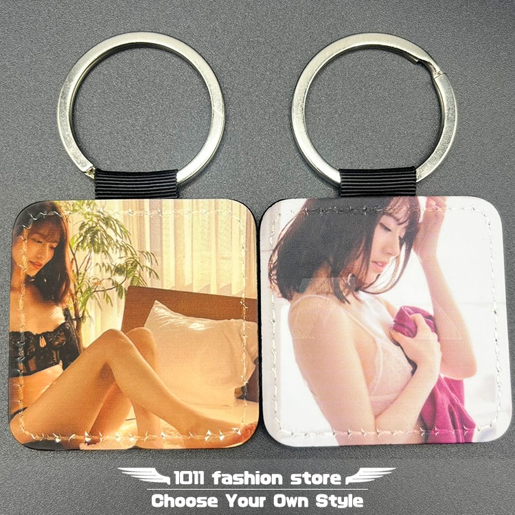 全新 AV女優 S1 河北彩花 河北彩伽 皮革 鑰匙圈 鑰匙釦 鑰匙扣 吊飾 CGK-01-細節圖4