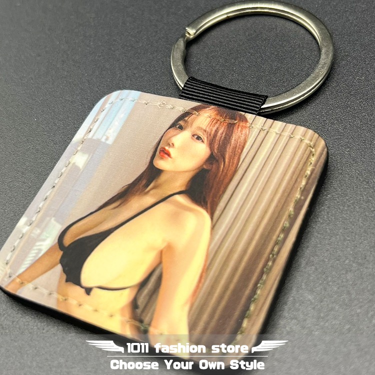 AV女優 S1 河北彩花 河北彩伽 小宵虎南 皮革 鑰匙圈 鑰匙釦 鑰匙扣 吊飾 S1K-01-細節圖5