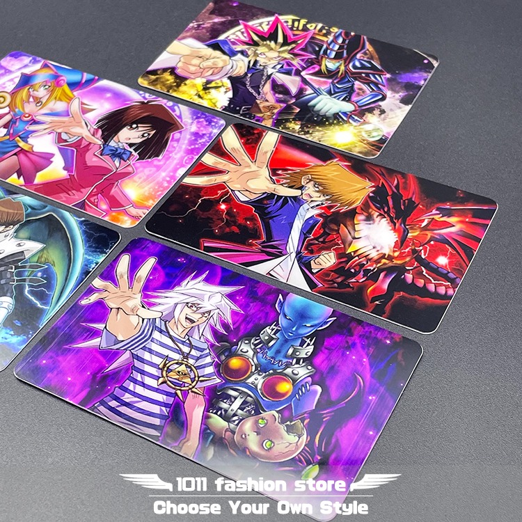 遊戲王 武藤遊戲 黑魔導 黑魔導女孩 暗黑大法師 海馬 悠遊卡 icash 一卡通 限量卡貼 一組5張 GB-02-細節圖2